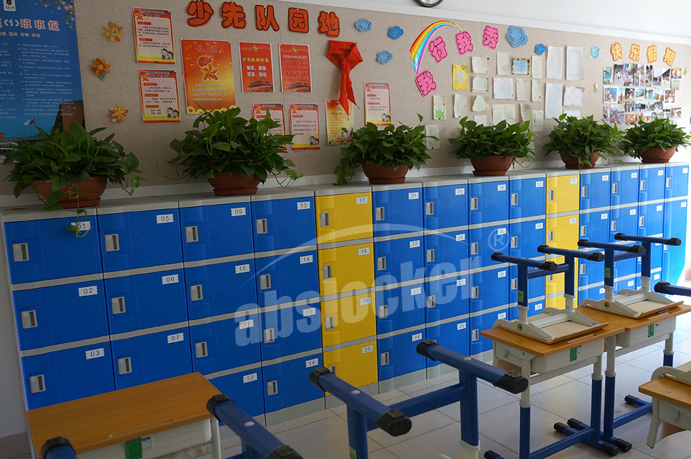 环保ABS书包柜-书包柜的新选择